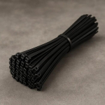 Construction fastening nails BESK 4.8&times;300 mm, black, pack of 100