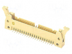 Connector: IDC | socket | male | PIN: 50 | SEK | angled | 1A | THT | 2.54mm