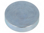 Magnet: permanent | samarium, cobalt | 220N | &Oslash;: 32mm | H: 7mm | steel