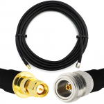 Rangeful SMA Male / N Female 2m elastne koaksiaalkaabel &mdash; vastab LMR400 UF UltraFlex HF400-NF-SM-2
