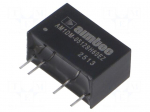 Converter: DC/DC | 1W | Uin: 4.5&divide;5.5VDC | Uout: 12VDC | Iout: 84mA | SIP7