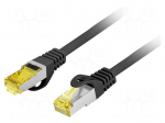 Patch cord | S/FTP | Cat: 6a | RJ45 plug,both sides | stranded | Cu | 15m