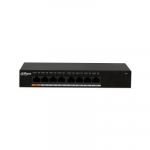 Dahua Europe PFS3008-8GT-96 network switch Unmanaged L2 Gigabit Ethernet (10/100/1000) Black Power over Ethernet (PoE)