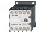 Contactor: 4-pole | NO x4 | 24VDC | 9A | for DIN rail mounting | J7KNA
