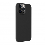 Back panel cover Evelatus Apple iPhone 13 Pro Max Genuine Leather case with MagSafe Black