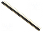 Connector: PCB to PCB | female | SS | straight | THT | on PCBs | 2.54mm