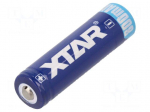 Re-battery: Li-Ion | 14500 | 3.7V | 800mAh | &Oslash;14.3x50.3mm | 2.5A