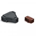EVO T haru geeliga isoleeritud uhendusuhendus IP68 kolmepoolse klemmiplokiga 1-2,5mm2 300/500V kaablid labimooduga 6-8mm