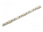 LED tape | RGBW | 5050 | LED/m: 96 | 12.5mm | white PCB | IP65 | 120&deg; | 30W/m