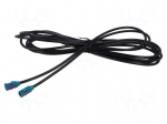 Cable | 5m | Fakra female,both sides | Car brand: universal