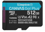 Memory Card Kingston Canvas Go Plus G4 MicroSDXC 512GB