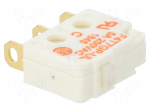 Microswitch SNAP ACTION | without lever | SPDT | 5A/250VAC | ON-(ON)