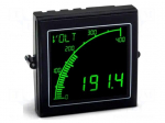Meter: multifunction | digital,mounting,programmable | on panel
