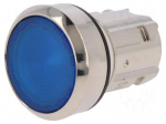 Switch: push-button | Stabl.pos: 1 | 22mm | blue | IP67 | Pos: 2 | &Oslash;22mm