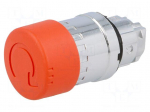 Switch: emergency stop | Stabl.pos: 2 | 22mm | red | Illumin: none | IP66