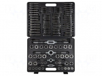 Tools set: taps | Kit: taps,threading dies | 110pcs.