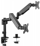 Monitor mount Gembird Adjustable Desk 2-display Mounting Arm 17&rdquo;-32&rdquo;