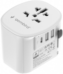 Adapteris Gembird Universal Travel Adapter 15W