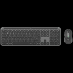 LOGITECH Signature Slim Wireless Keyboard and Mouse Combo MK950 - GRAPHITE - PAN - 2.4GHZ/BT - NORDIC-613