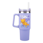 Paladone Minecraft Purple 900 ml Insulated Cup with Straw
