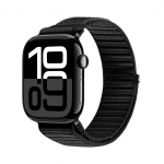 Strap Dux Ducis Apple Watch 38/40/41/42MM YE Nylon Braided Loop Wrist Strap Black