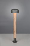 Trio Fraser pole lamp 84 cm E27 anthracite/wood gaismeklis 462560135 4017807648591