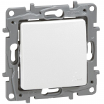 ILLUM. PUSH-BUT. 6A IP44 WHITE