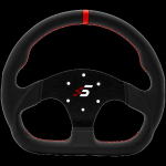 SIMAGIC D-Shaped Steering wheel without HUB, 325mm, Leather. S403