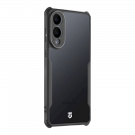 Tactical Quantum Stealth Cover for Samsung Galaxy S25 Edge / clear/black