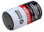 Re-battery: acid-lead | 2V | 5Ah | Size: X | AGM | &Oslash;44x73mm | -85&divide;85&deg;C