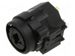 Connector: Jack 6,3mm + XLR | socket | female | straight | soldering
