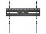 Holder | for wall mounting | 75kg | 37&divide;86" | black | permanent