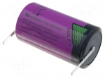 Battery: lithium (LTC) | 3.6V | D | soldering lugs | &Oslash;32.9x61.5mm