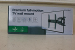 SALE OUT. Gembird WM-58ST-01 Premium full-motion TV wall mount