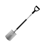 T&ouml;&ouml;riistad ja m&otilde;&otilde;teseadmed // Aiandusriistad ja tarvikud // Szpadel prosty zaokrąglony, trzonek metal, uchwyt d tw.122cm