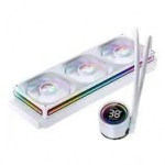 Jonsbo TH-360 AiO Wasserk&uuml;hlung, ARGB, Segmentanzeige - 360mm, wei&szlig;
