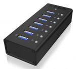 ICY BOX IB-AC618 USB 3.2 Gen 1 (3.1 Gen 1) Type-B 5000 Mbit/s Black