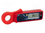 Meter: ammeter | digital,AC pincers type | LCD | &Oslash;cable: 30mm