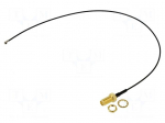 Cable | 0.3m | AMC female,RP-SMA male | angled,straight