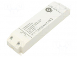 Power supply: switching | LED | 60W | 24VDC | 0&divide;2.5A | 180&divide;264VAC | IP20
