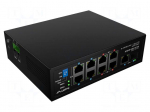 Switch Ethernet | PnP,LED status indicator,PoE (PoE) | black
