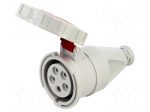 Connector: AC supply 3-phase | plug | female | 16A | 400VAC | IEC 60309