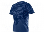 T-shirt | Size: XXL | navy blue | CAMO | 180g/m2