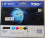 SALE OUT. Brother LC1280XL Multipack Ink Cartridge C/M/Y/BK | Brother Multipack | LC1280XL | Ink Cartridge | Magenta