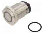 Switch: vandal resistant | Pos: 2 | SPST | 10A/24VDC | IP65 | OFF-(ON)