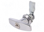 Lock | different cylinder | zinc and aluminium alloy | 21mm