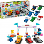 LEGO 10445 DUPLO F1 Team Racing Cars with Racers
