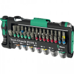 Wera Tool-Check PLUS 2, bit set black/green, 39 pieces, including 1/4" bit ratchet