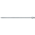 Fischer wood construction screw PowerFull II 8.0x200 ZK TX VG (50 pieces, full thread, galvanized)