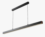 LAMP PENDANT TALL BLACK 32W